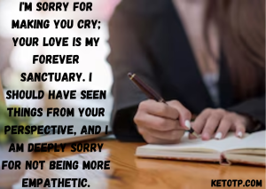 Apology Letter to Boyfriend for Cheating