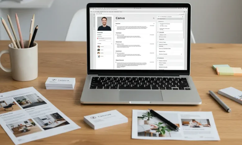 How to Use Canva to Create and Build Your CV and Portfolio